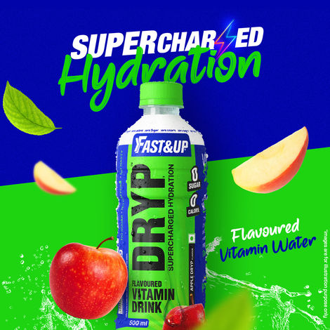 Fast&Up Dryp Vitamin Water | Zero Sugar - Zero Calories - Apple Flavour