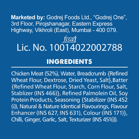 Godrej Yummiez Chicken Burger Patty