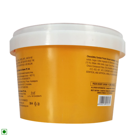 Dairy Day Sundae Chocolatey Ice Cream Tub