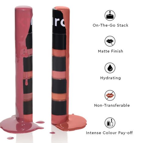 Kiro Four Play Non-Stop Airy Matte Liquid Lip - Ultimate Quad