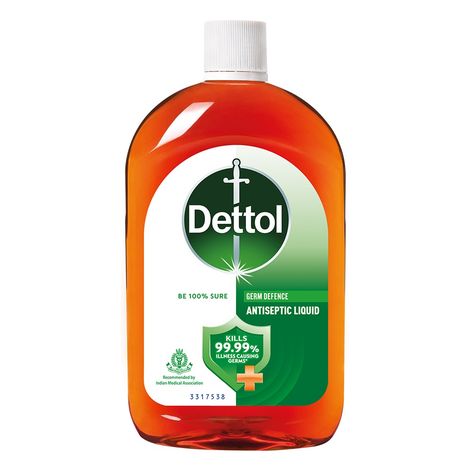 Dettol Antiseptic Liquid For First Aid - Surface Disinfection And Personal Hygiene
