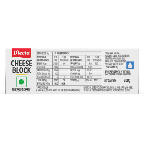 D'lecta Cheese Blocks