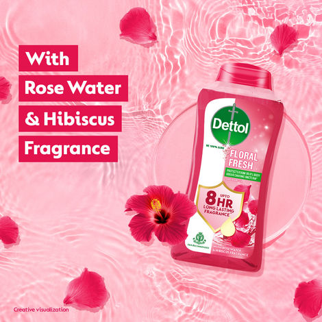 Dettol Body Wash and Shower Gel for Women and Men | Floral Fresh