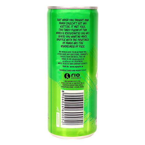 RIO Raw Mango Bubbly Fruit Drink Can