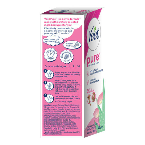 Veet Pure Hair Removal Cream Normal Skin