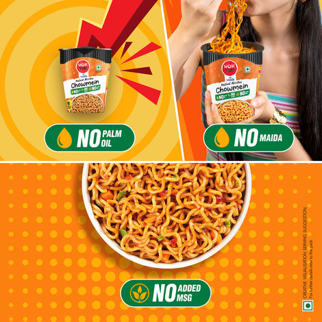 Wok Tok by Veeba Instant Cup Noodles Chowmein