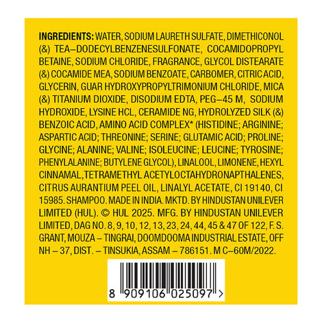 Sunsilk Flowy Silk Smooth Shampoo With Egg Protein Almond Oil & Vitamin C