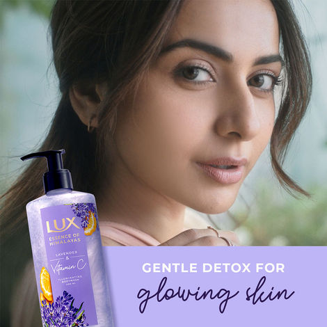 Lux Lavender and Vitamin C Shimmer Body Wash