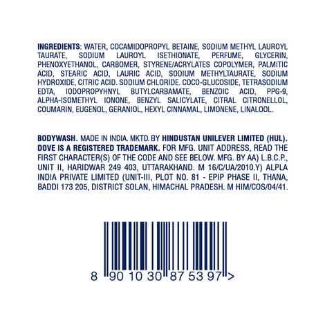 Dove Deep Moisture Body Wash