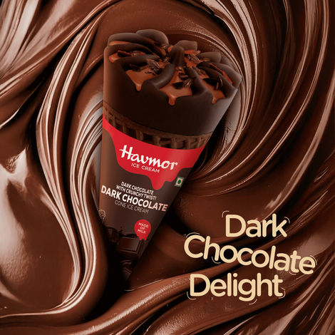 Havmor Dark Chocolate Ice Cream Cone Combo