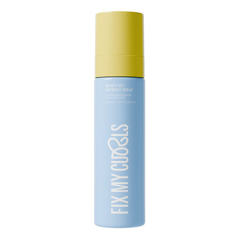 Fix My Curls Ready Set Refresh Spray With Aloe Vera | Anti Frizz Curly Hair Detangling Spray