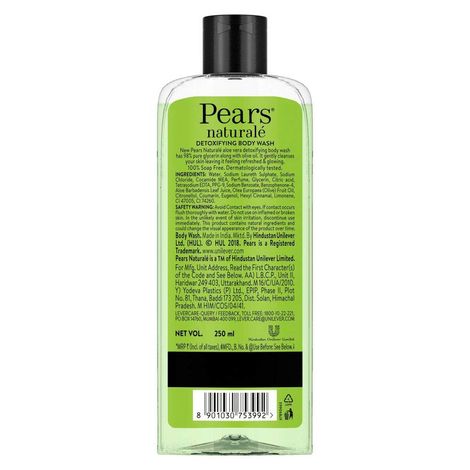Pears Naturale Detoxifying Aloevera Bodywash