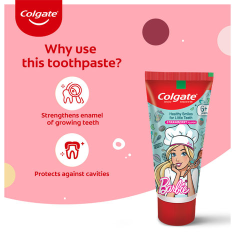 Colgate Kids Toothpaste - 6+ Years, Strawberry Flavour