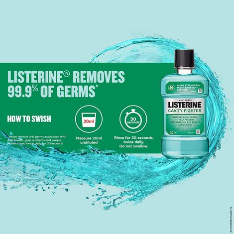 Listerine Cavity Fighter Mouthwash