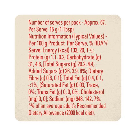 Kissan Fresh Tomato Ketchup Glass Bottle