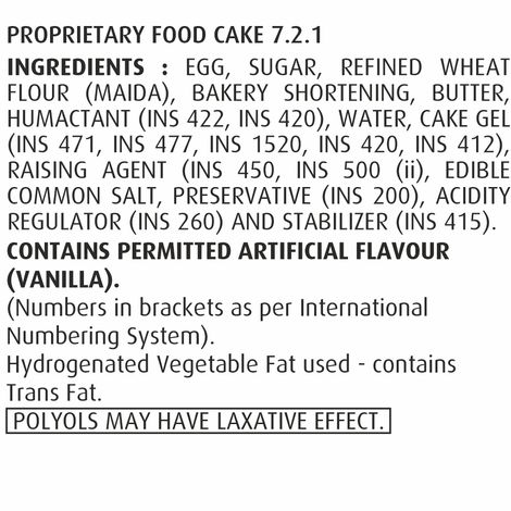 Winkies English Tea Cake