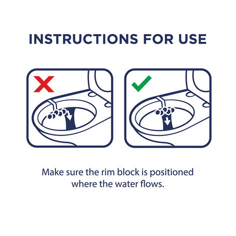 Domestos Lime Scent Toilet Rim Block