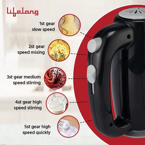Lifelong LLHM01 150 W Hand Mixer