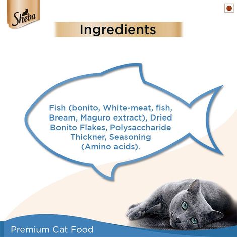 Sheba Rich Adult Maguro & Bream Flavour Wet Cat Food