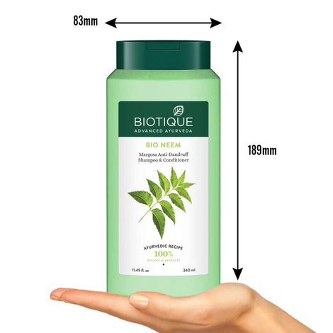 Biotique Fresh Neem Anti Dandruff Shampoo & Conditioner