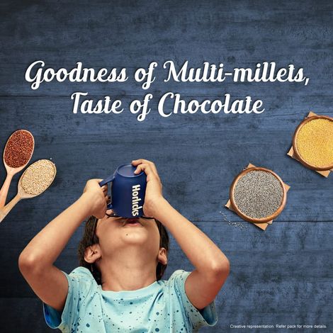 Millet Chocolate Horlicks Drink Mix | For 3 - 6 years Kids