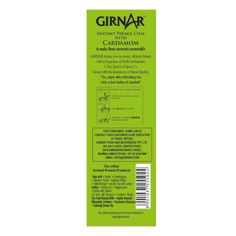 Girnar Cardamom Instant Tea Premix