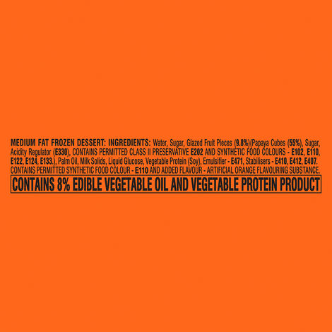 Kwality Wall's Frozen Dessert - Dazzli Tutti Frutti Tub