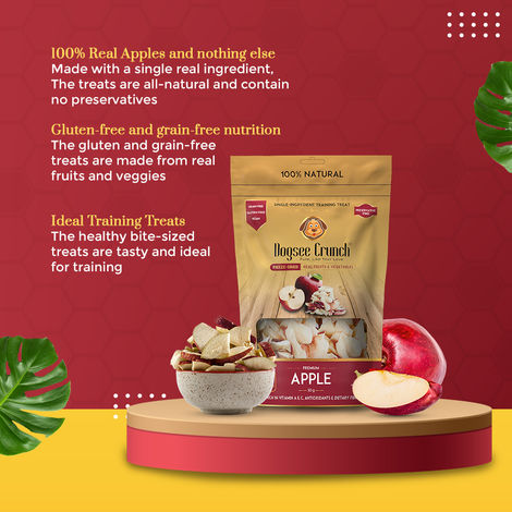 Dogsee Crunch Dried Apple