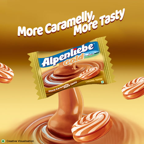 Alpenliebe Gold Caramel Toffee
