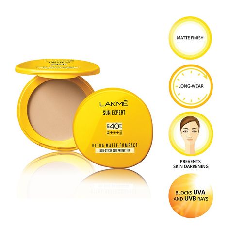 Lakme Compact Powder - Mattifying | Ultra Matte Finish