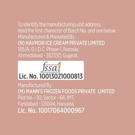 Havmor Choco Brownie Ice Cream Tub