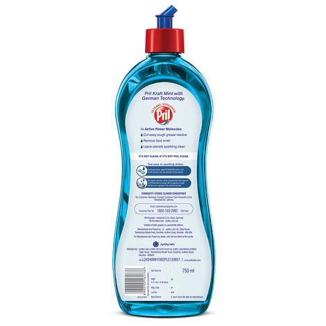 Pril Kraft Mint Dishwash Liquid