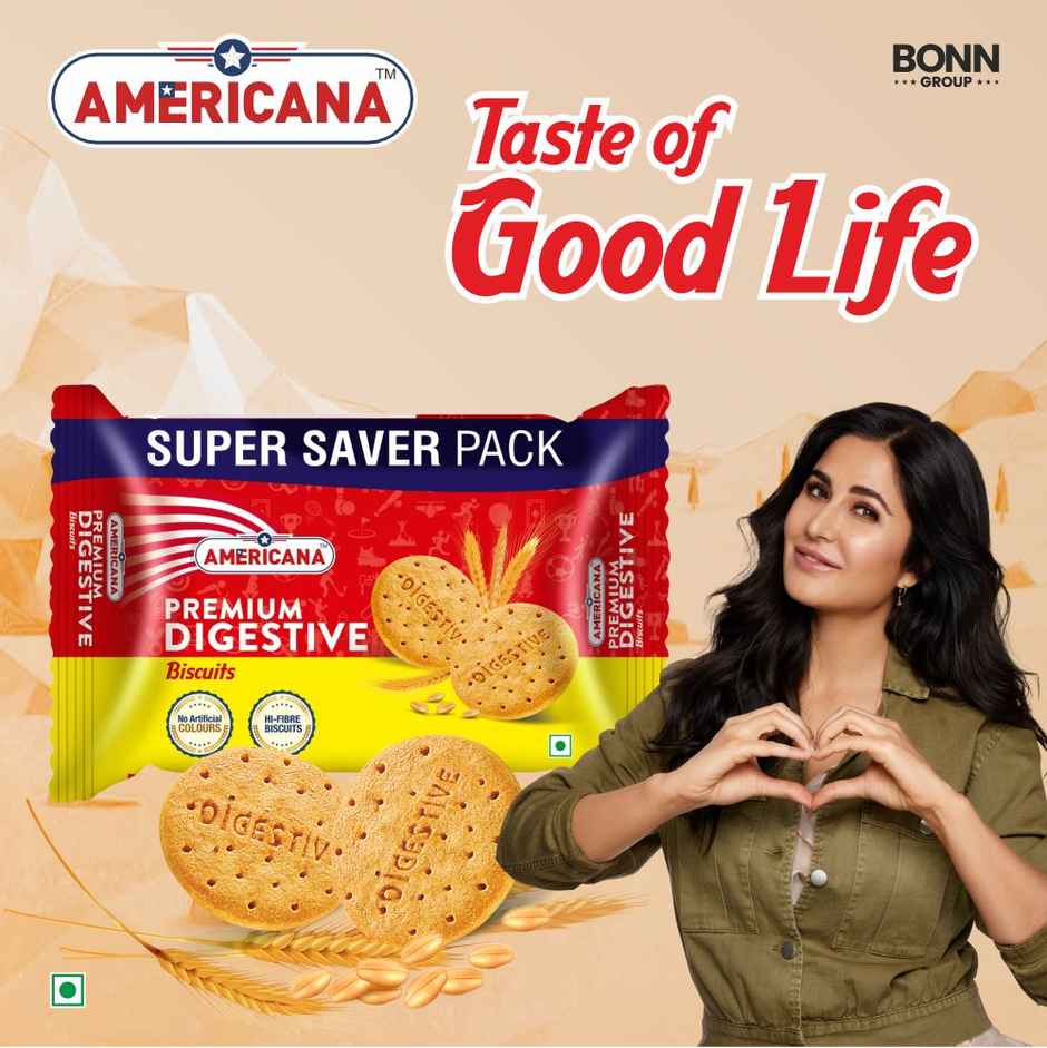 Americana Digestive Biscuits Family Pack Healthy High Fiber