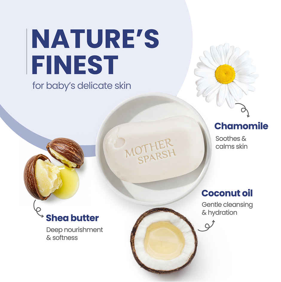 Mother Sparsh Natural Care Baby Soap