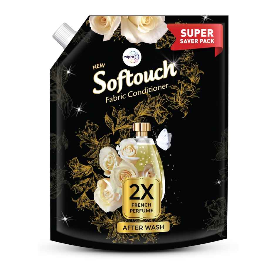 Softouch Rose and Jasmine 2X French Perfume After Wash Fabric Conditioner