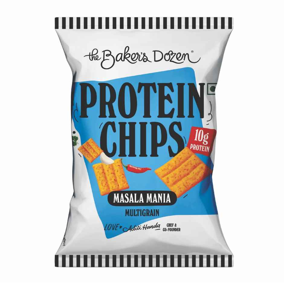 The Baker's Dozen Protein Chips - Masala Mania