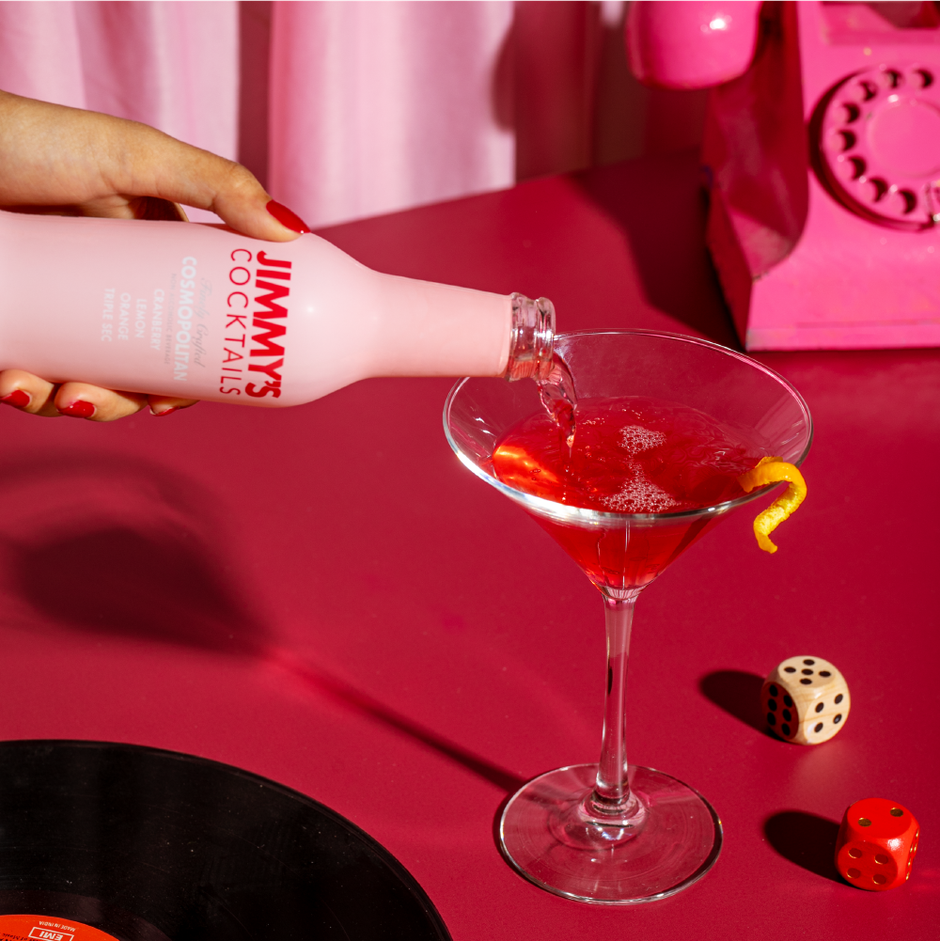 Jimmy's Cocktails Cosmopolitan Mixer Combo