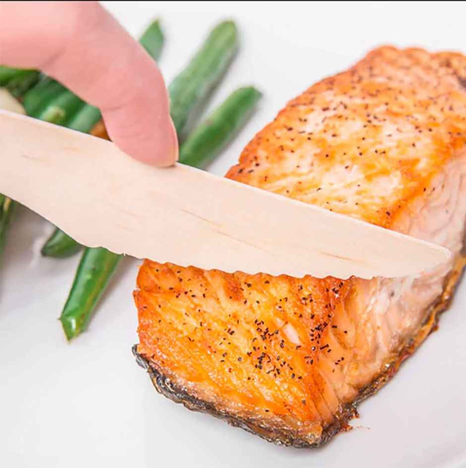 Tempware Wooden Knife 160Mm Pack Of 30