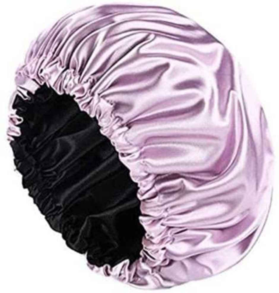 Bronson Professional Luxury Satin Hair Bonnet Cap For Sleeping For Women & Girls | Color May Vary