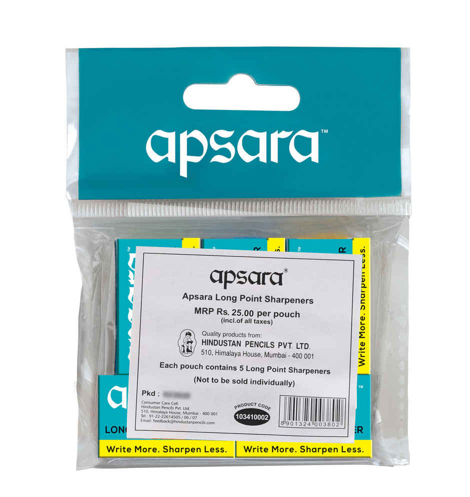 Apsara Long Point Sharpner Pouch