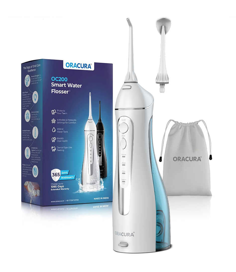 Oracura Oc200 Lite Smart Plus Water Flosser White