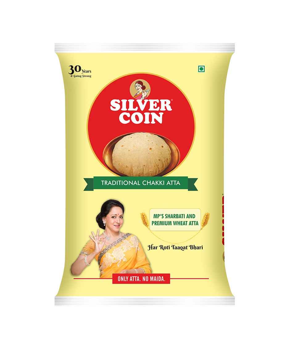 Silver Coin Traditional Chakki Atta
