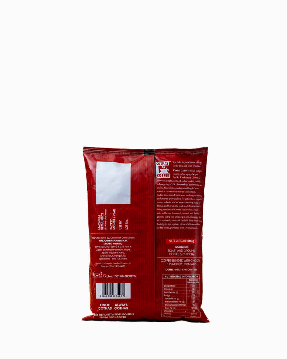 Cothas Extra Strong Filter Coffee Combo