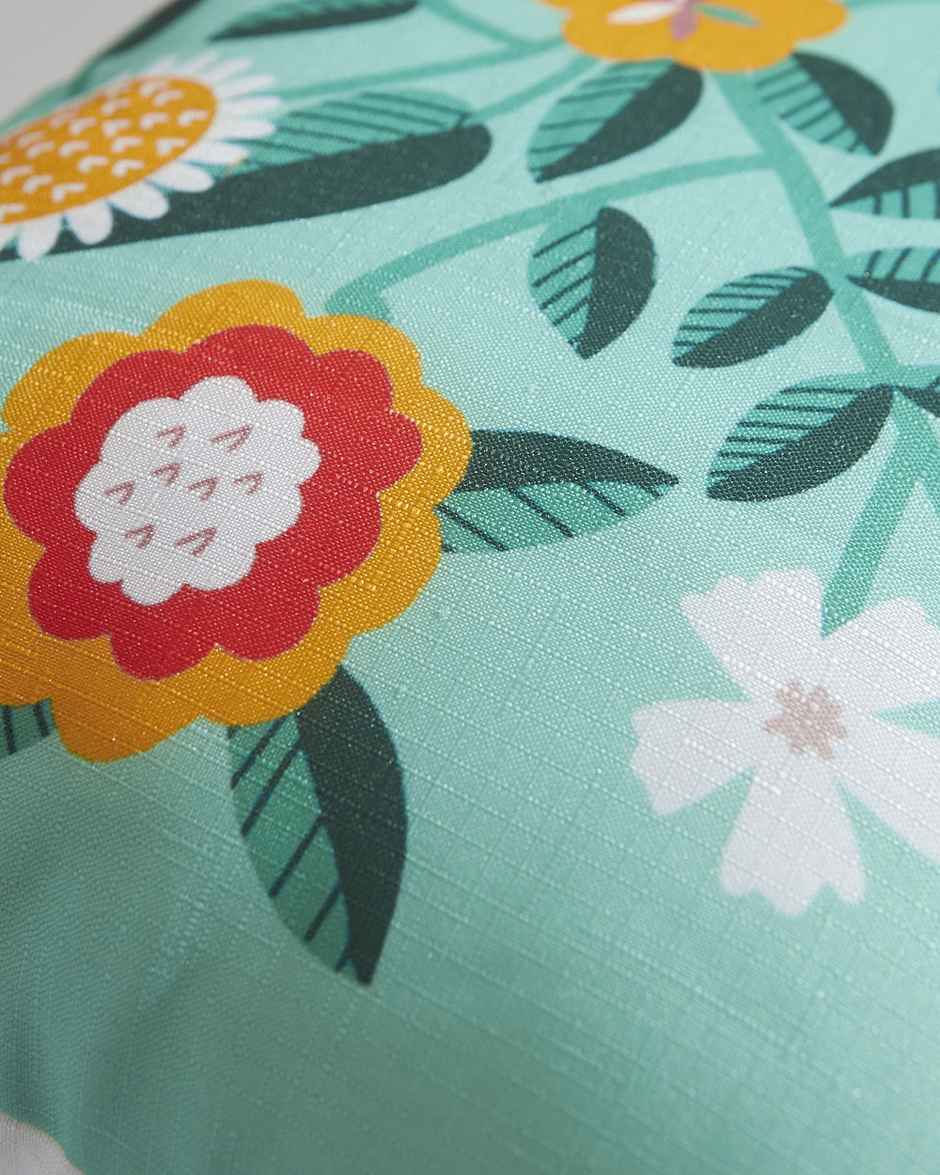 Teal By Chumbak | Floral Blush 16 inch Cushion Covers Set Of 5