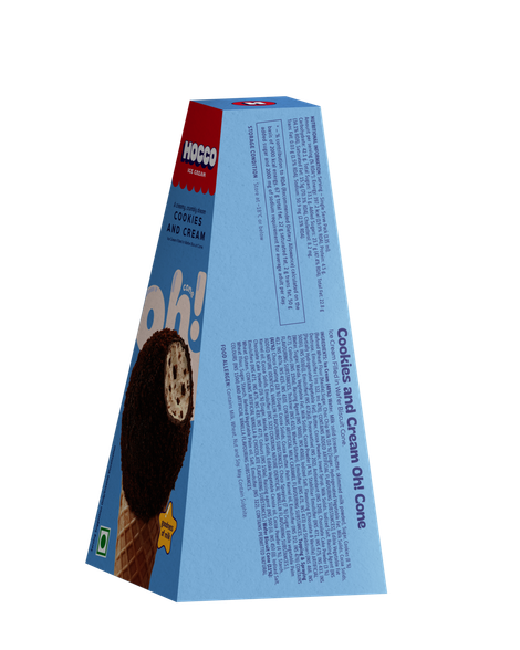 Hocco Cookies & Cream Ice Cream Cone