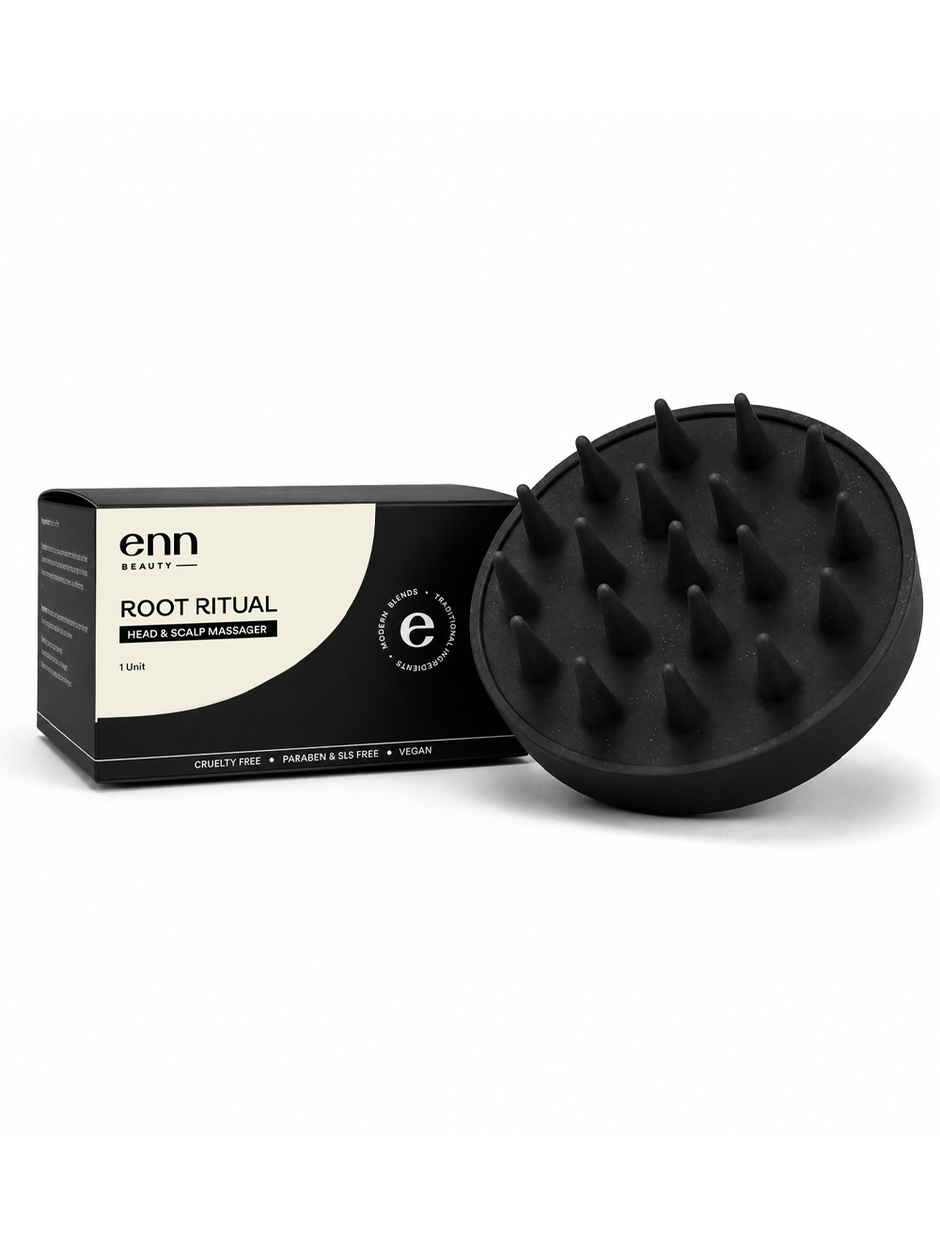 ENN Beauty Root Ritual Head & Scalp Massager | Black