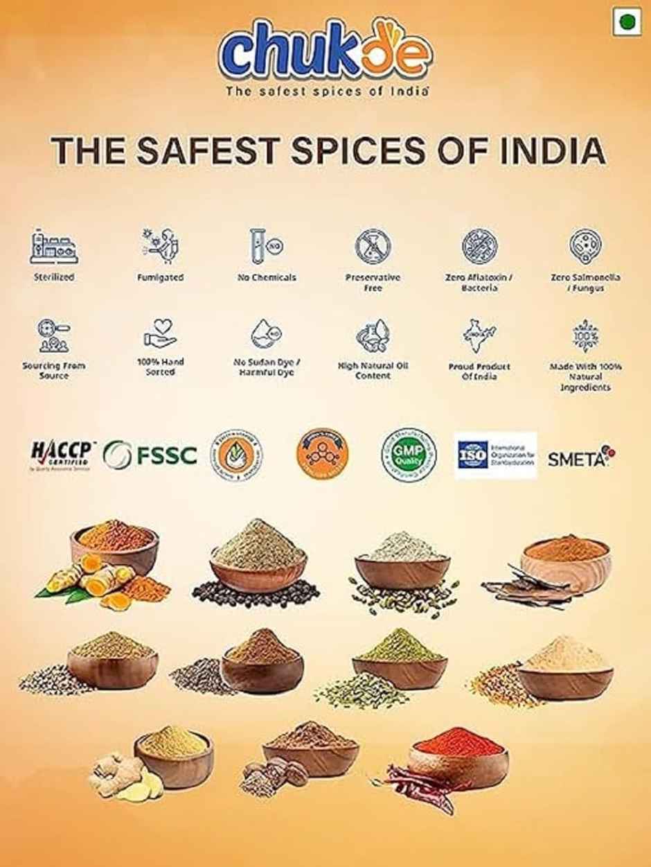 Chukde Cassia Powder (Dalchini Powder)