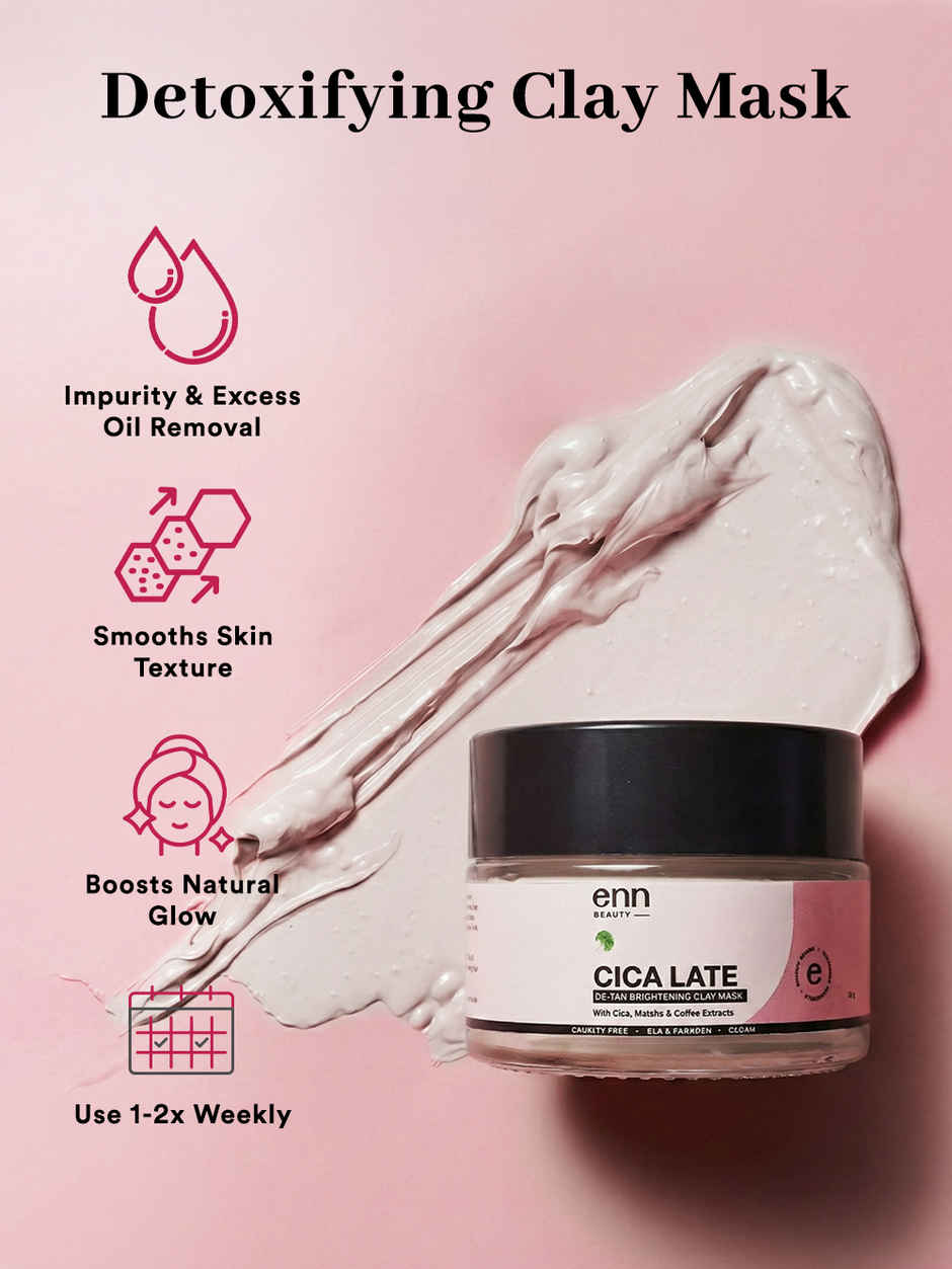 ENN Beauty Endless Love Gift Set | Clay Mask | Lipstick | Nail Paint | Lip & Cheek Tint | Perfume