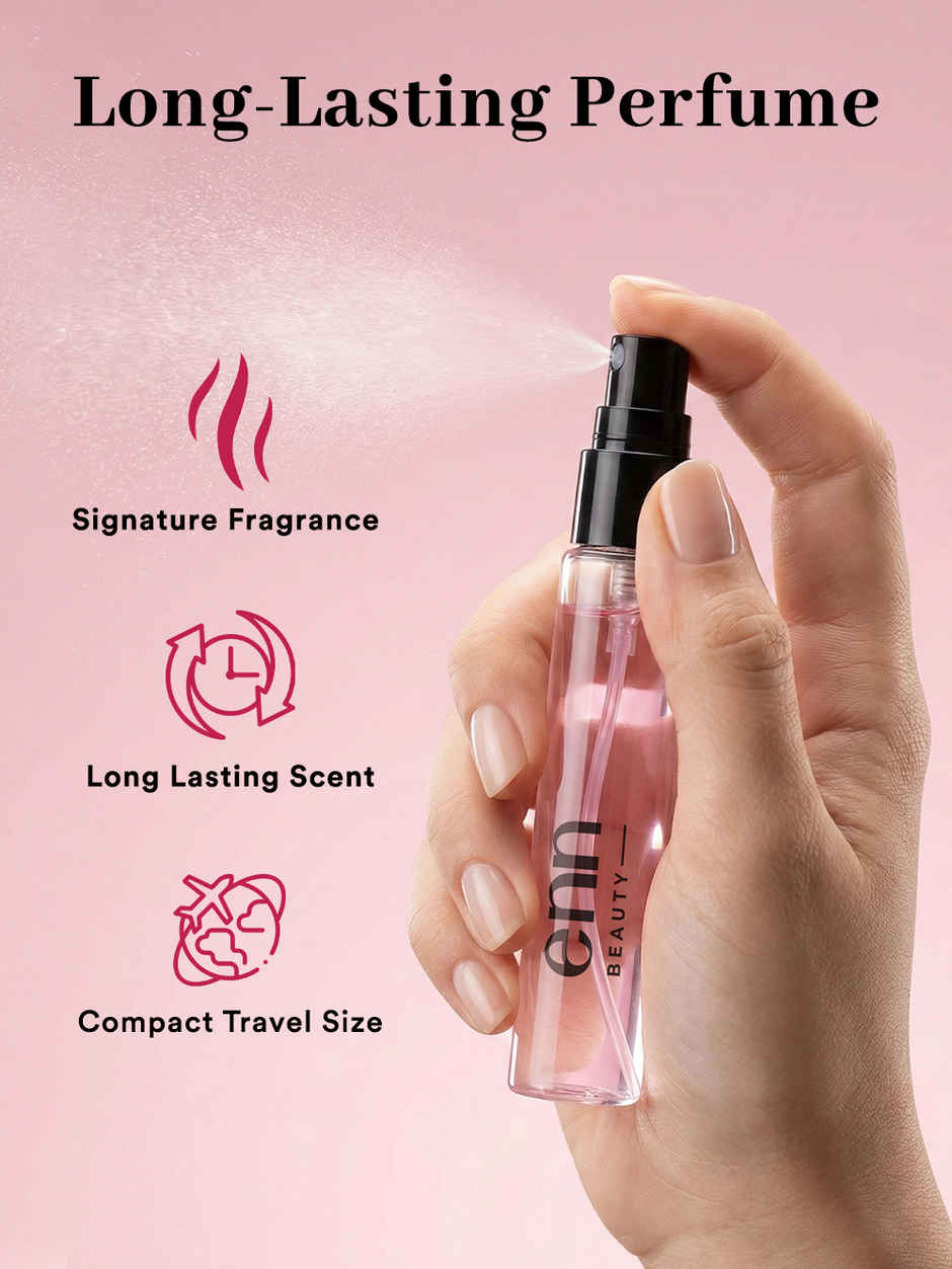 ENN Beauty Endless Love Gift Set | Clay Mask | Lipstick | Nail Paint | Lip & Cheek Tint | Perfume