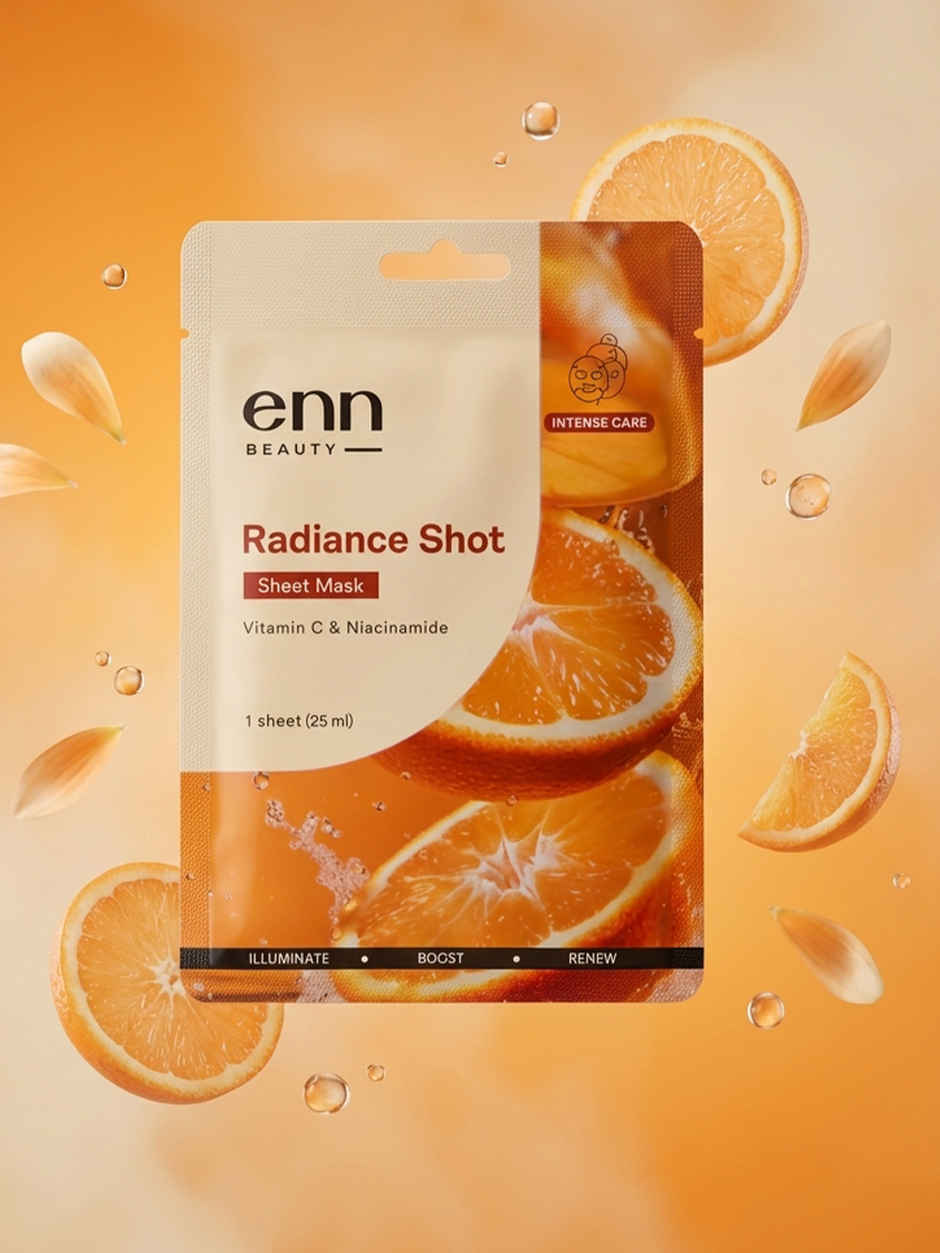 ENN Beauty Radiance Shot Sheet Mask | Instant Brightening & Glow Boost